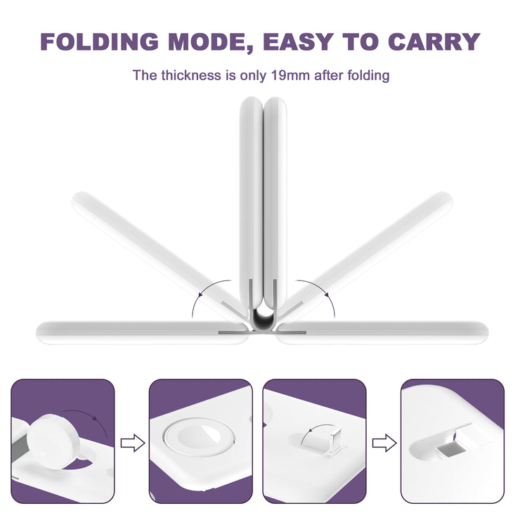 3 in 1 magnetic fast wireless charger for Apple products