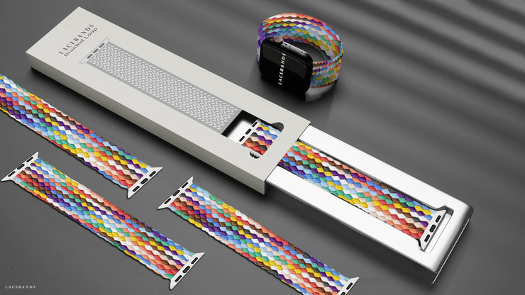 Braided Loop strap for Apple Watch - Brights