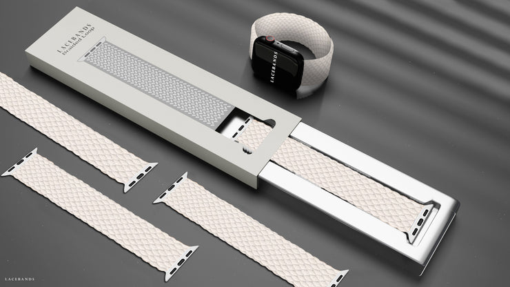 Braided Loop strap for Apple Watch - Neutrals