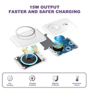 3 in 1 magnetic fast wireless charger for Apple products