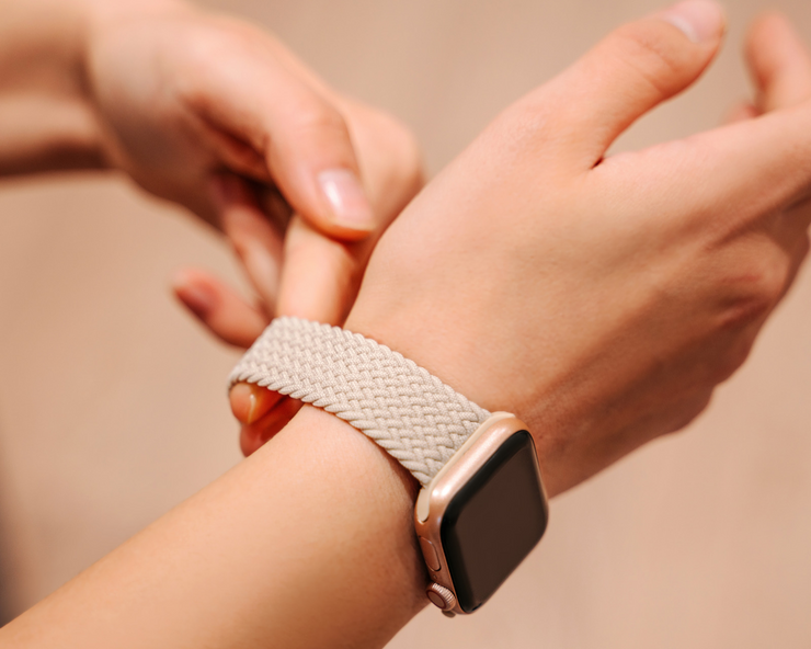 Braided Loop strap for Apple Watch - Neutrals